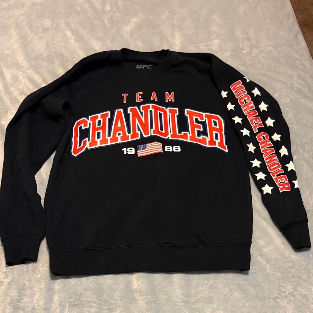 UFC Team Chandler Black Crewneck Sweater